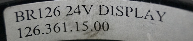 Linde 1263611500 | Monitoring display 24V sn. 257879 from P60 24V - Приладова панель в категорії Вантажно-розвантажувальна техніка: фото 3 Linde 1263611500 | Monitoring display 24V sn. 257879 from P60 24V - Приладова панель в категорії Вантажно-розвантажувальна техніка: фото 3