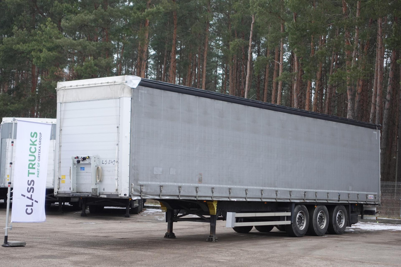 Schmitz Cargobull SCS24/L Lifting Axle - Тентований напівпричіп: фото 1 Schmitz Cargobull SCS24/L Lifting Axle - Тентований напівпричіп: фото 1