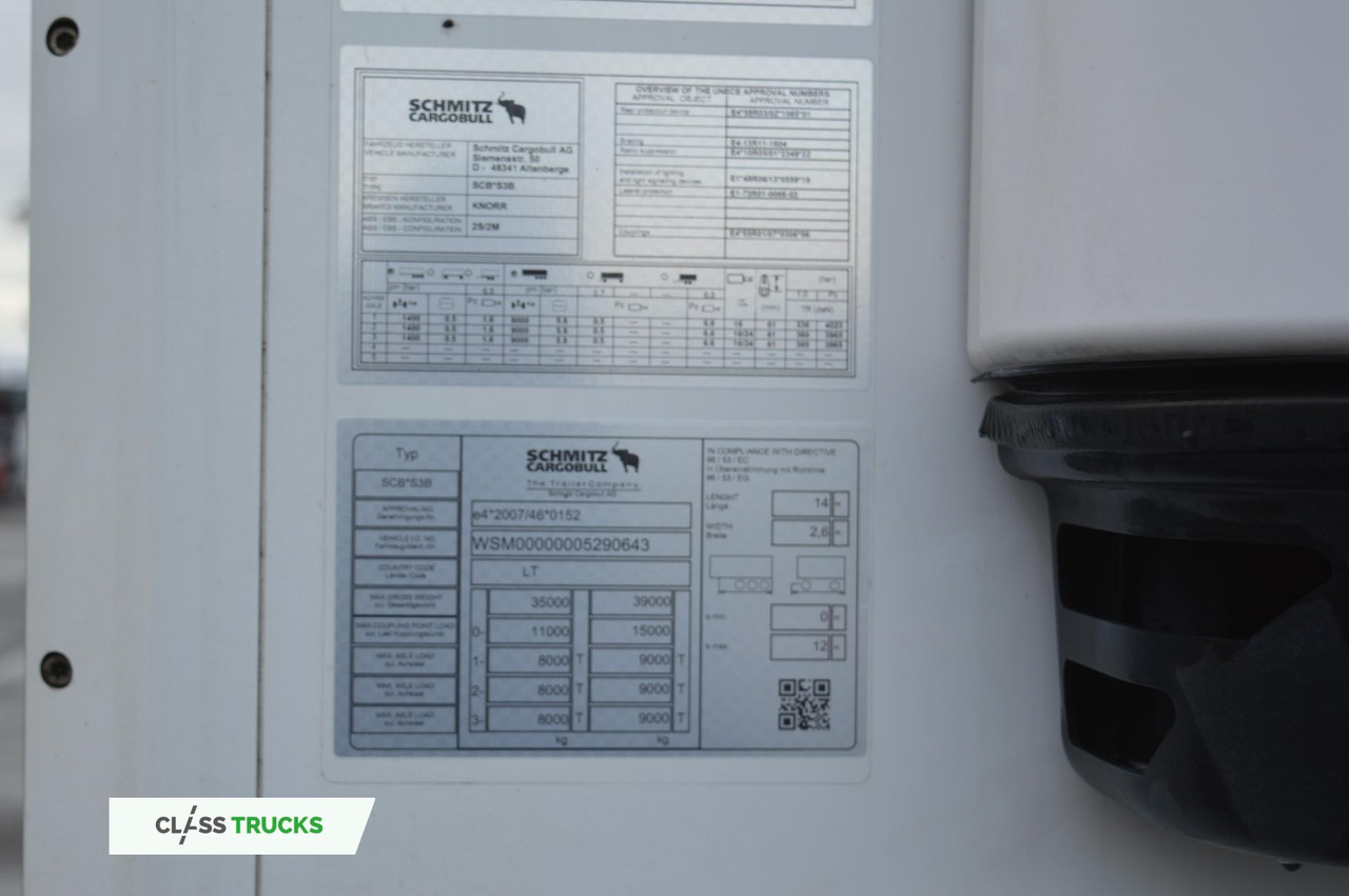 Рефрижератор напівпричіп Schmitz Cargobull SKO FP 45 Carrier Vector 1550: фото 19 Рефрижератор напівпричіп Schmitz Cargobull SKO FP 45 Carrier Vector 1550: фото 19