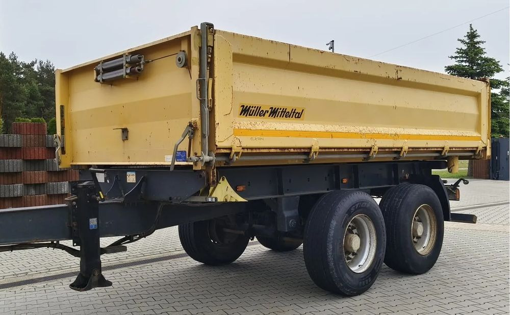 Miller Tandem R180 | Wywrotka 3-stronna | Pneumatyczne zawieszenie | Bordmatik | 2013 | Oś podnoszona - Інша техніка: фото 1 Miller Tandem R180 | Wywrotka 3-stronna | Pneumatyczne zawieszenie | Bordmatik | 2013 | Oś podnoszona - Інша техніка: фото 1