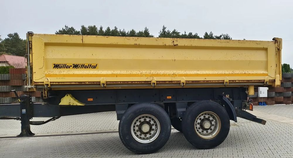 Miller Tandem R180 | Wywrotka 3-stronna | Pneumatyczne zawieszenie | Bordmatik | 2013 | Oś podnoszona - Інша техніка: фото 3 Miller Tandem R180 | Wywrotka 3-stronna | Pneumatyczne zawieszenie | Bordmatik | 2013 | Oś podnoszona - Інша техніка: фото 3