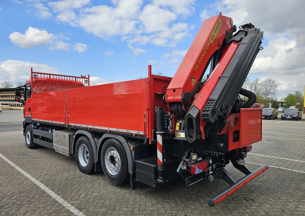 MAN MAN TGS 26.430 | Skrzynia + HDS Palfinger PK 22002 |6-krotne hydrauliczne przedłużenia | PILOT | Pneumatyka | - Бортова вантажівка/ Платформа, Вантажівка з маніпулятором: фото 5 MAN MAN TGS 26.430 | Skrzynia + HDS Palfinger PK 22002 |6-krotne hydrauliczne przedłużenia | PILOT | Pneumatyka | - Бортова вантажівка/ Платформа, Вантажівка з маніпулятором: фото 5