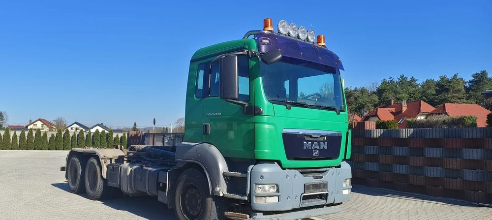 MAN TGS 26.440 Hakowiec Meiller-Kipper | 6x4 | Manual/Euro 6 - Гаковий мультиліфт вантажівка: фото 1 MAN TGS 26.440 Hakowiec Meiller-Kipper | 6x4 | Manual/Euro 6 - Гаковий мультиліфт вантажівка: фото 1