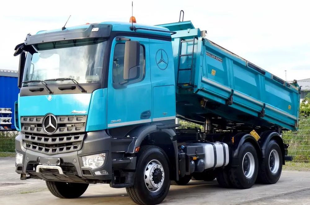 Mercedes-Benz Arocs 2648 LK | Meiller | Bormatik | Euro 6c |Trójstronny wywrot | 6x6 | - Самоскид вантажівка: фото 1 Mercedes-Benz Arocs 2648 LK | Meiller | Bormatik | Euro 6c |Trójstronny wywrot | 6x6 | - Самоскид вантажівка: фото 1