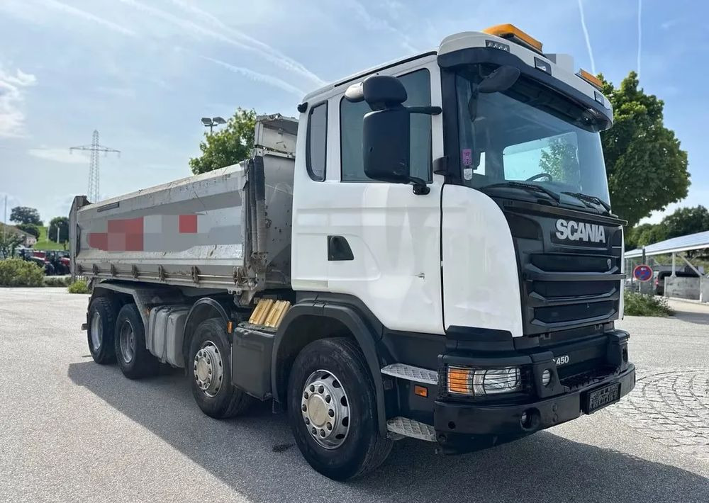 Scania G450 8x4 / Trójstronna Wywrotka / 1. właściciel / 2016 / Półautomat/Bordmatik - Самоскид вантажівка: фото 1 Scania G450 8x4 / Trójstronna Wywrotka / 1. właściciel / 2016 / Półautomat/Bordmatik - Самоскид вантажівка: фото 1