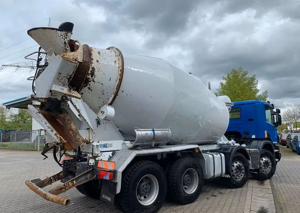 Scania P410 8x4 – Betoniarka Liebherr 9 m³/ Euro 5 / Retarder - Автобетонозмішувач: фото 3 Scania P410 8x4 – Betoniarka Liebherr 9 m³/ Euro 5 / Retarder - Автобетонозмішувач: фото 3