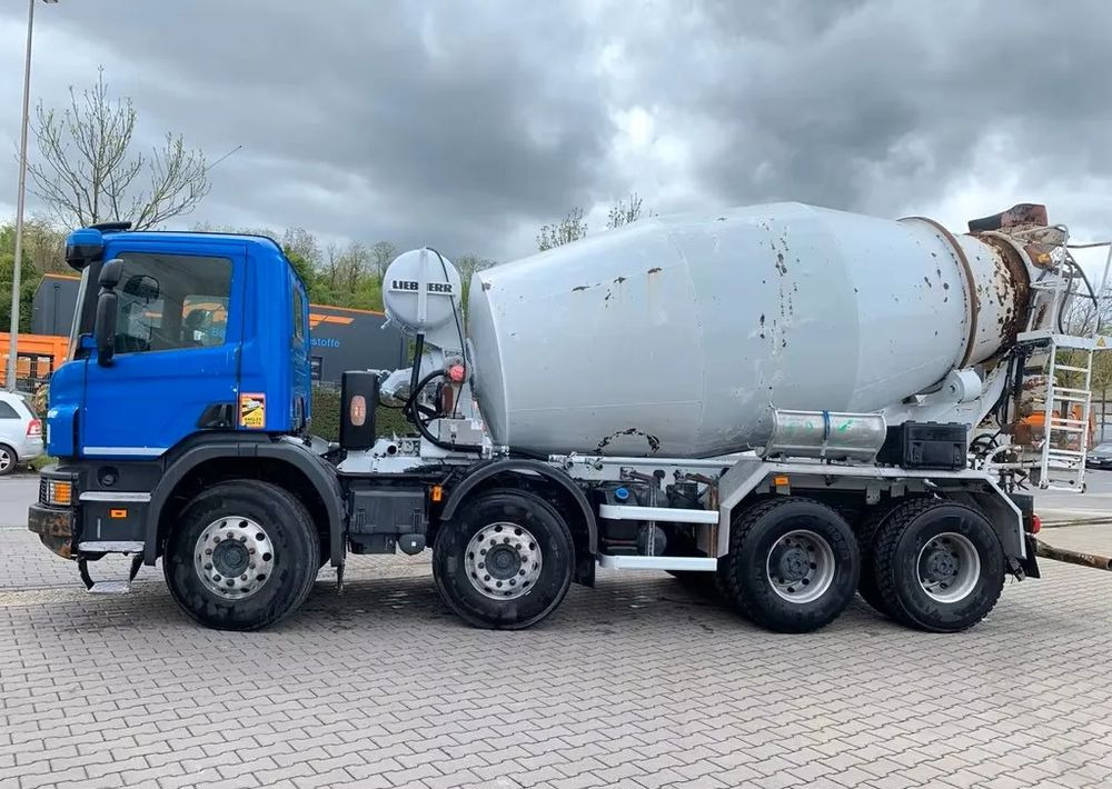 Scania P410 8x4 – Betoniarka Liebherr 9 m³/ Euro 5 / Retarder - Автобетонозмішувач: фото 2 Scania P410 8x4 – Betoniarka Liebherr 9 m³/ Euro 5 / Retarder - Автобетонозмішувач: фото 2
