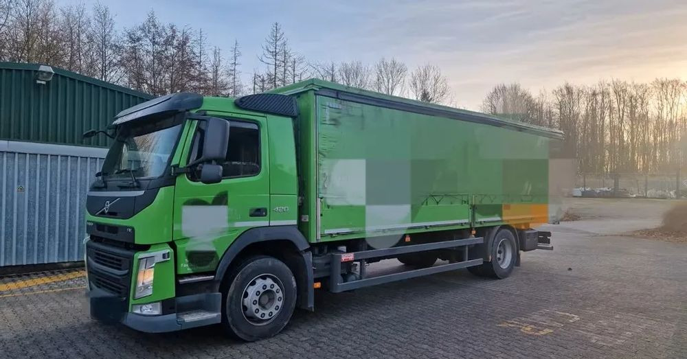 Volvo FM 420 – zabudowa + plandeka / Automatyczna skrzynia / Euro 6 / Zawieszenie pneumatyczne/ 4x2/ - Тентована вантажівка: фото 2 Volvo FM 420 – zabudowa + plandeka / Automatyczna skrzynia / Euro 6 / Zawieszenie pneumatyczne/ 4x2/ - Тентована вантажівка: фото 2