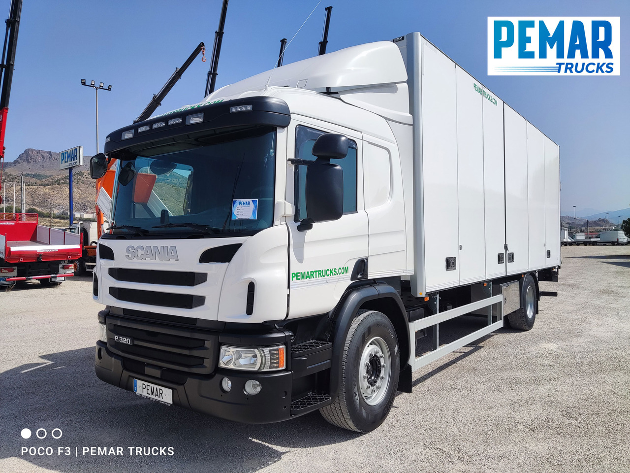 SCANIA P 320 CAJA CERRADA 18T EURO 6 - Вантажівка з закритим кузовом: фото 1 SCANIA P 320 CAJA CERRADA 18T EURO 6 - Вантажівка з закритим кузовом: фото 1