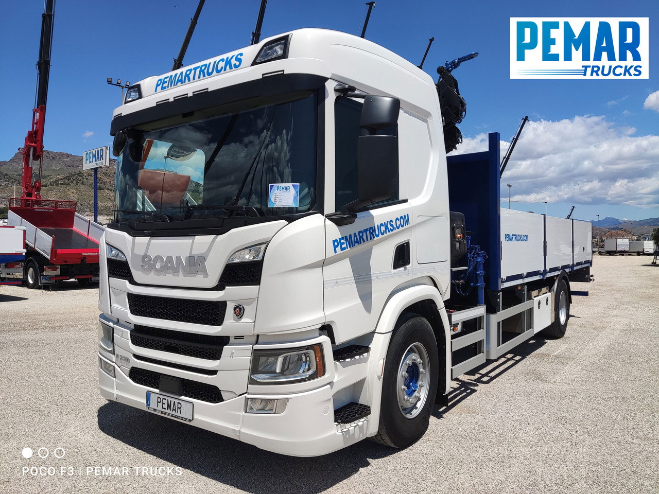 SCANIA P 370 4X2 GRUA CAJA FIJA - Бортова вантажівка/ Платформа, Вантажівка з маніпулятором: фото 2 SCANIA P 370 4X2 GRUA CAJA FIJA - Бортова вантажівка/ Платформа, Вантажівка з маніпулятором: фото 2