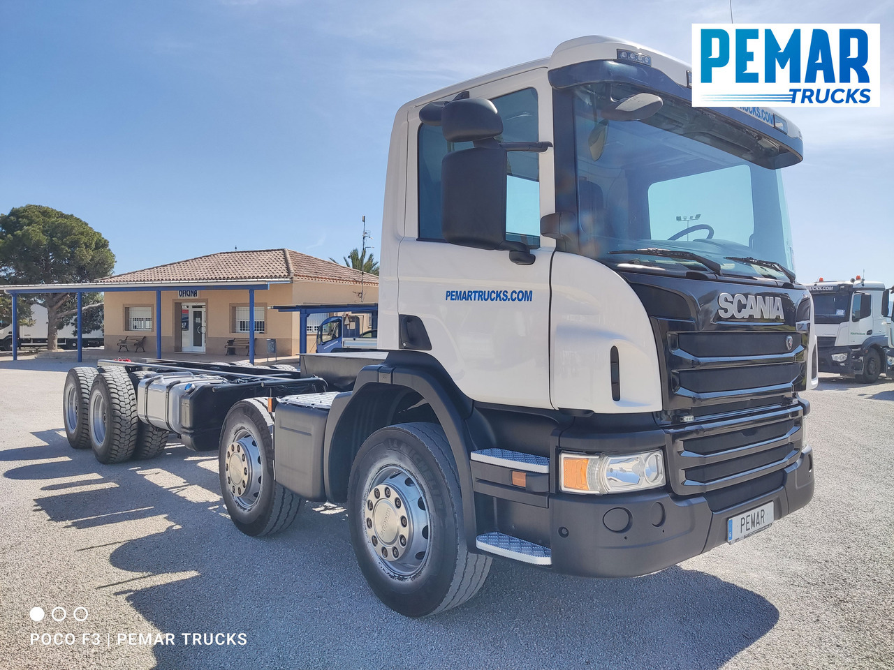 SCANIA P 410 8X4 CHASIS EURO 6 - Вантажівка шасі: фото 3 SCANIA P 410 8X4 CHASIS EURO 6 - Вантажівка шасі: фото 3