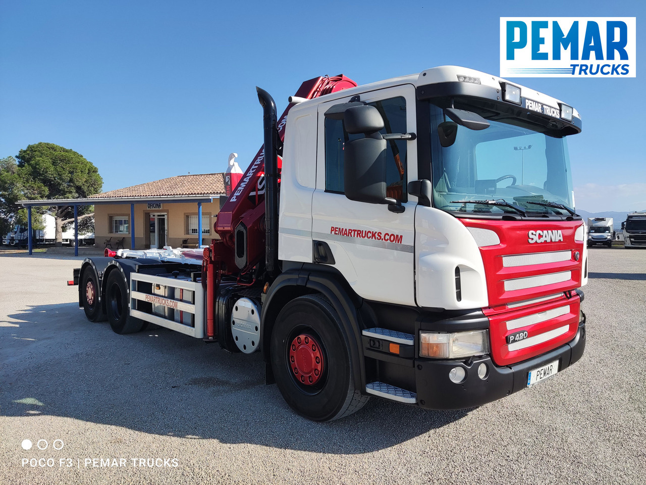 SCANIA P 420 GRUA GANCHO MULTILIFT 6X2 - Вантажівка з маніпулятором: фото 4 SCANIA P 420 GRUA GANCHO MULTILIFT 6X2 - Вантажівка з маніпулятором: фото 4