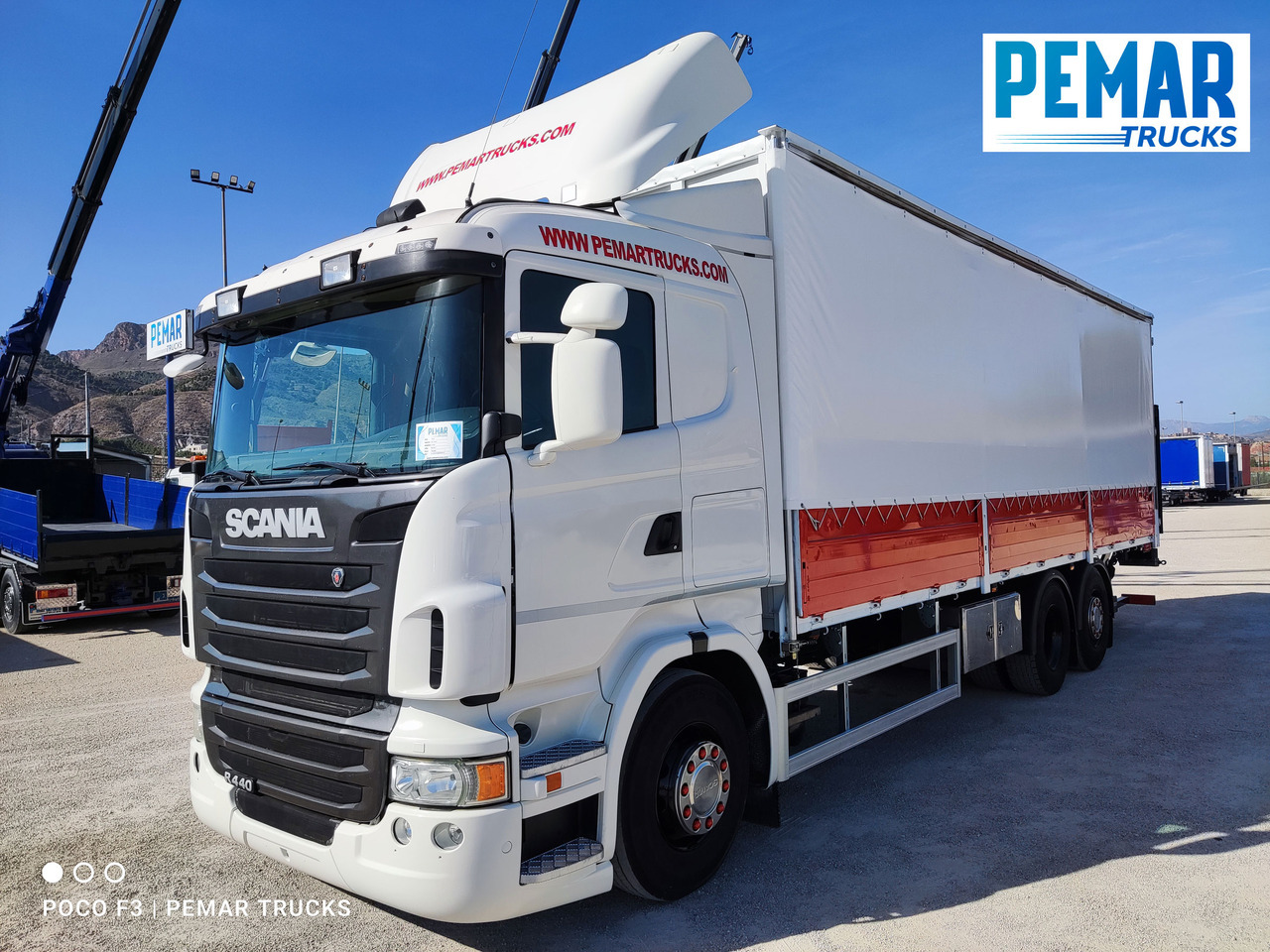 SCANIA R 440 6X2 SEMITAUTLINER - Тентована вантажівка: фото 2 SCANIA R 440 6X2 SEMITAUTLINER - Тентована вантажівка: фото 2