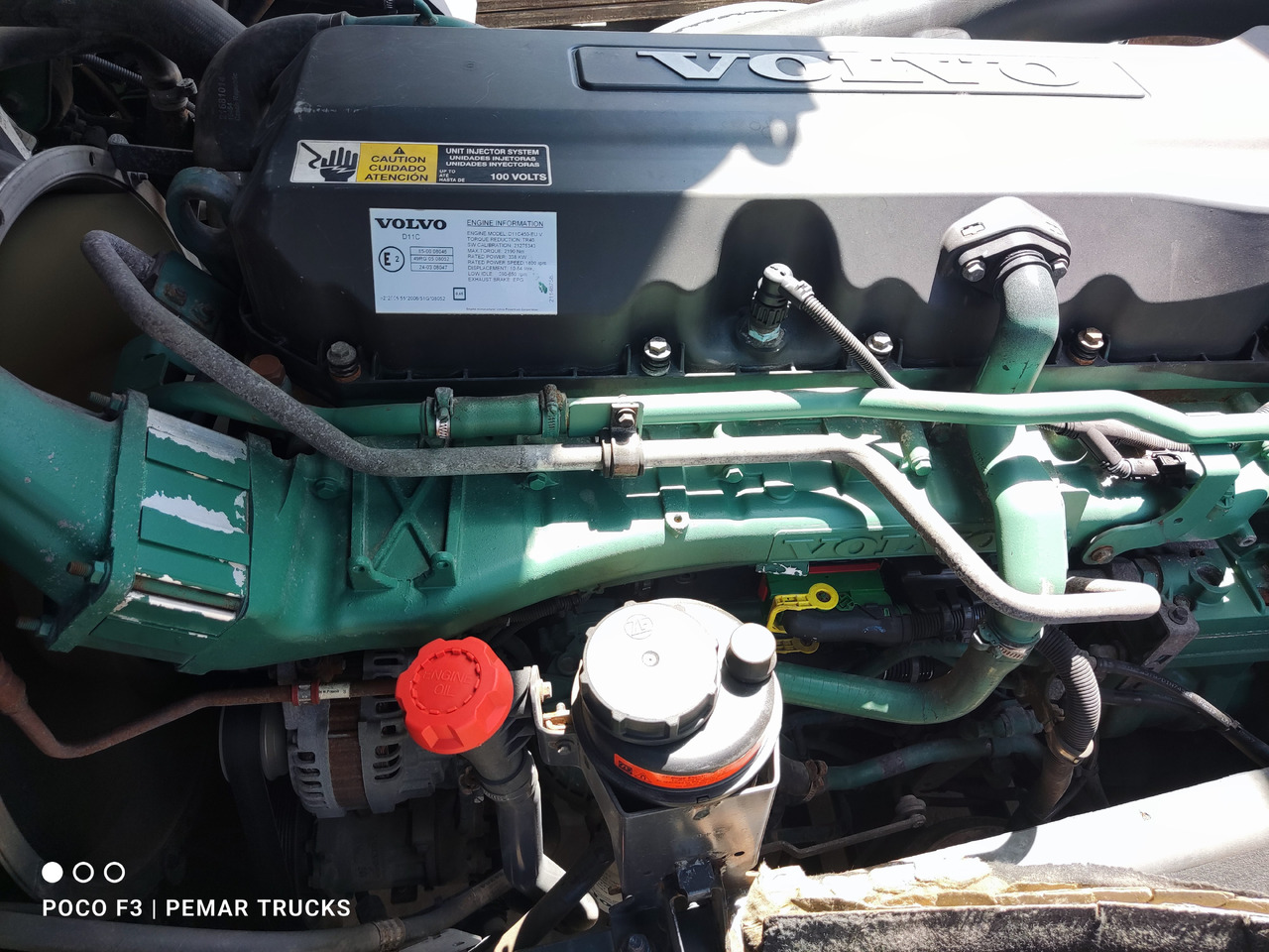 VOLVO 11 LITROS D11C450 - Двигун: фото 2 VOLVO 11 LITROS D11C450 - Двигун: фото 2