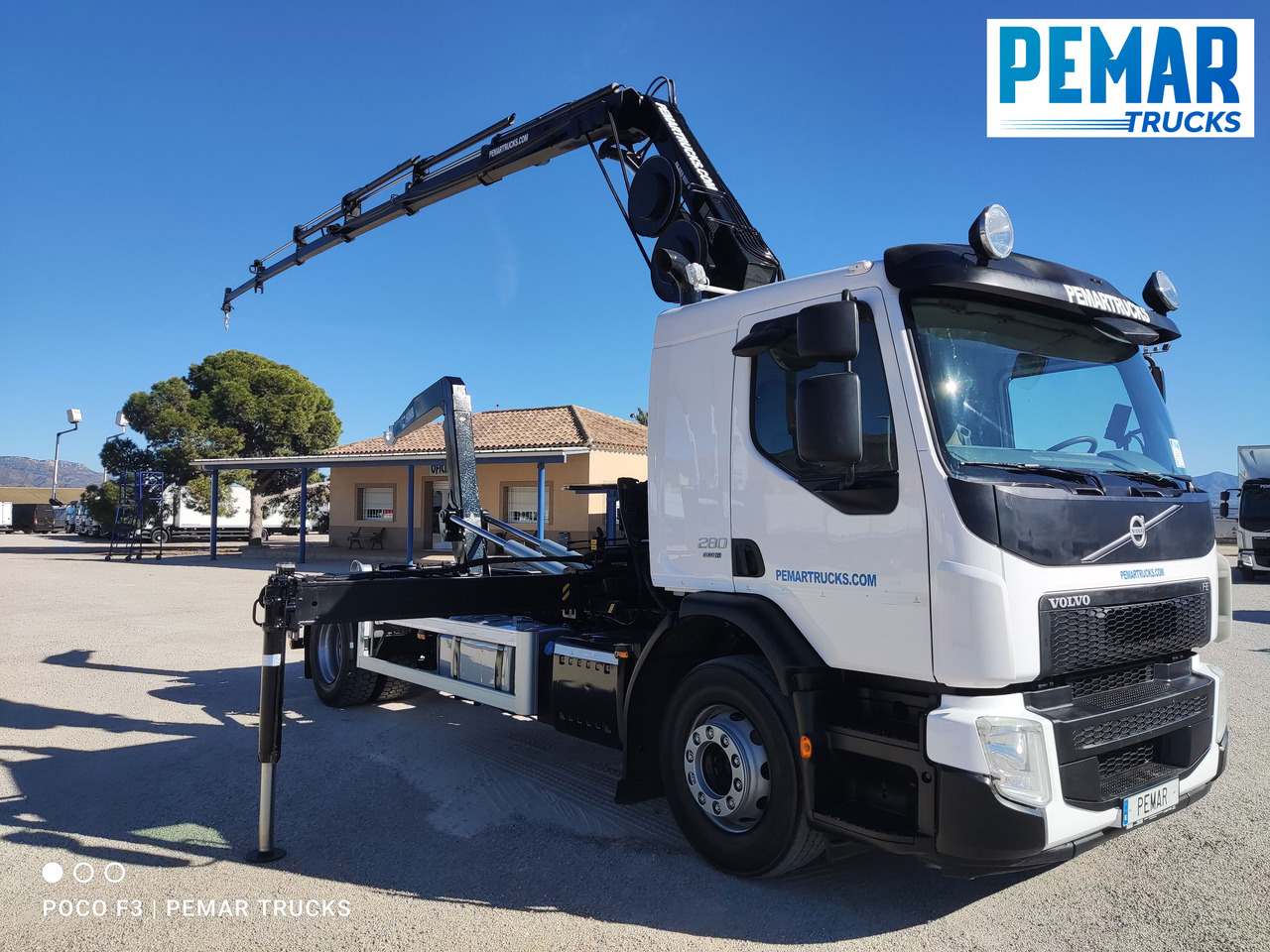 VOLVO FE 280 GRUA MULTILIFT 18T EURO 6 - Самоскид вантажівка, Вантажівка з маніпулятором: фото 3 VOLVO FE 280 GRUA MULTILIFT 18T EURO 6 - Самоскид вантажівка, Вантажівка з маніпулятором: фото 3