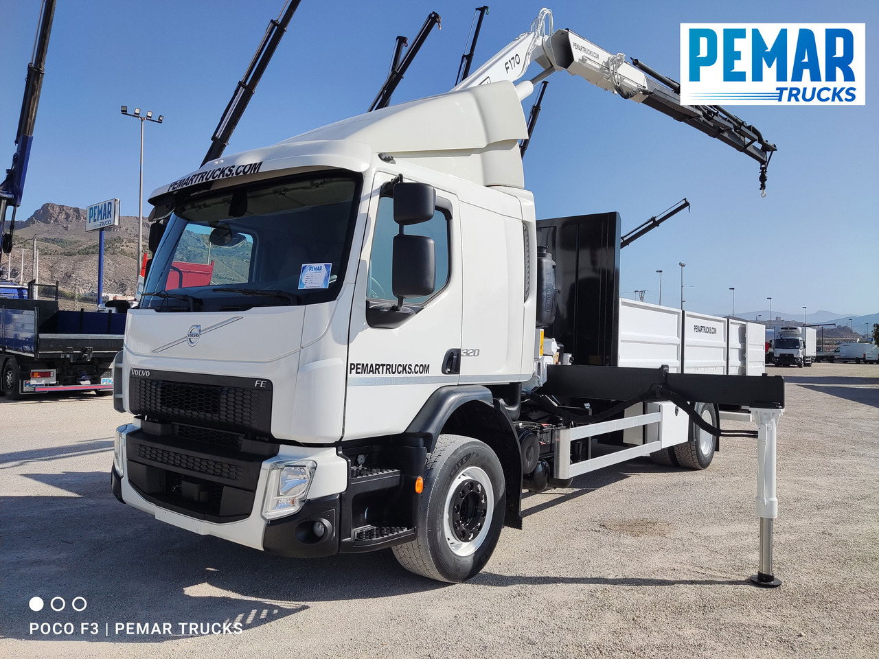 VOLVO FE 320 GRUA CAJA FIJA 18T EURO 6 - Вантажівка з маніпулятором: фото 1 VOLVO FE 320 GRUA CAJA FIJA 18T EURO 6 - Вантажівка з маніпулятором: фото 1