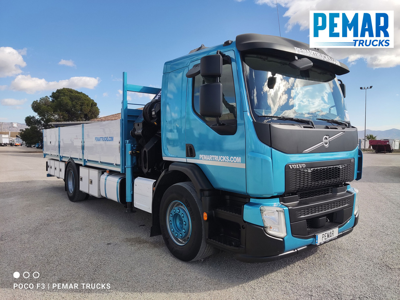 VOLVO FE 320 GRUA CAJA FIJA - Вантажівка з маніпулятором: фото 4 VOLVO FE 320 GRUA CAJA FIJA - Вантажівка з маніпулятором: фото 4