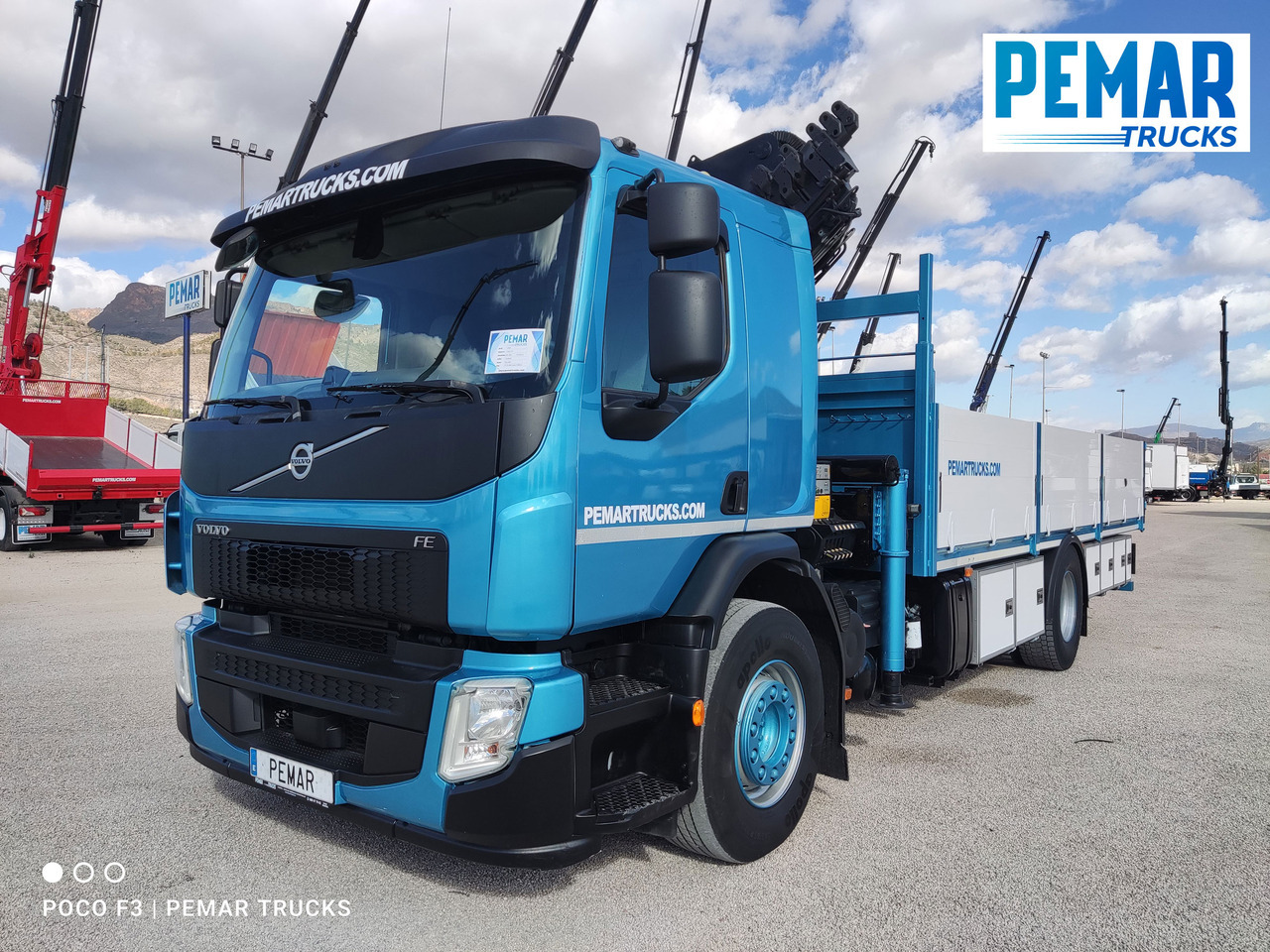 VOLVO FE 320 GRUA CAJA FIJA - Вантажівка з маніпулятором: фото 2 VOLVO FE 320 GRUA CAJA FIJA - Вантажівка з маніпулятором: фото 2