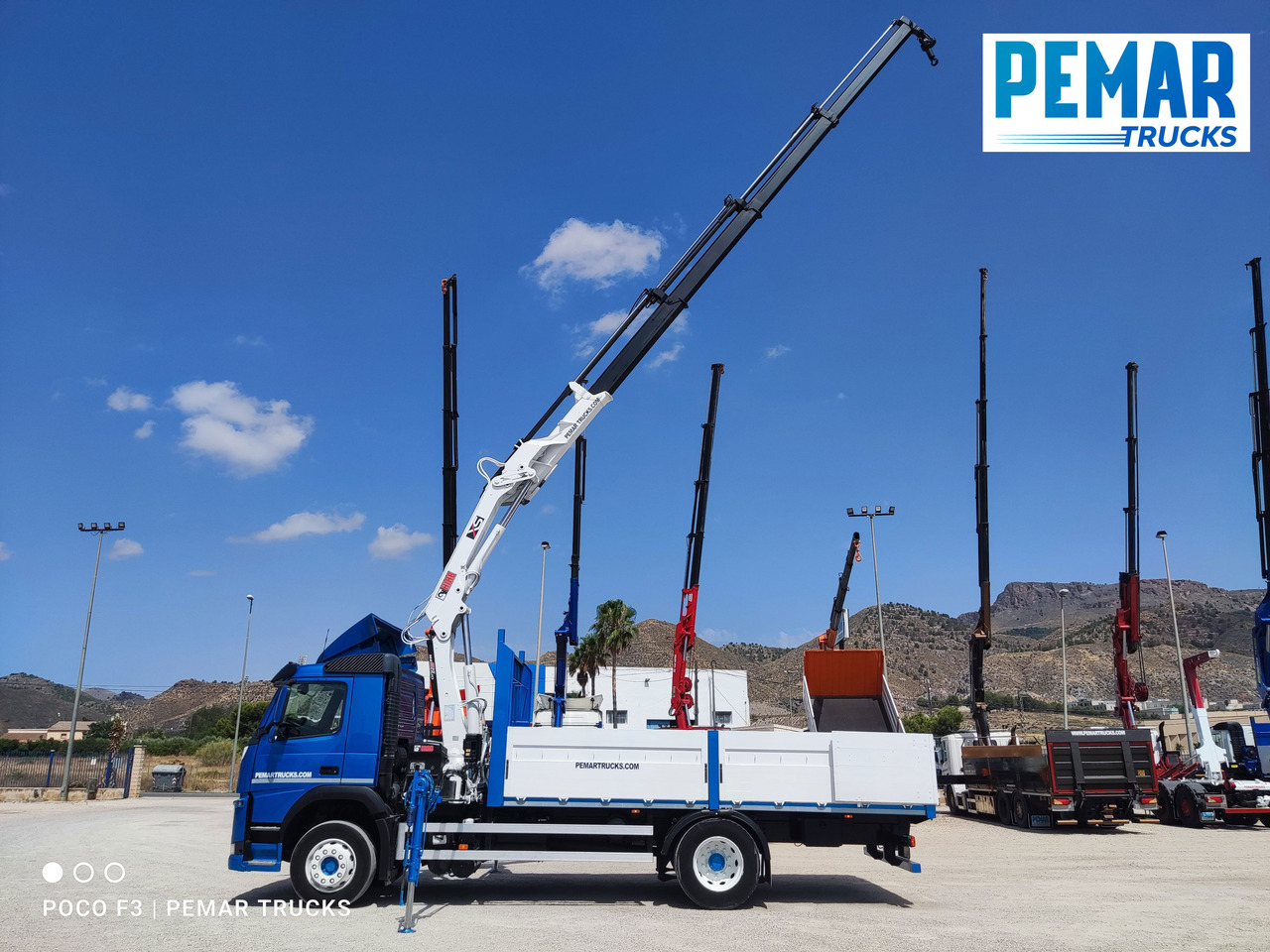 VOLVO FM 330 GRUA CAJA FIJA - Вантажівка з маніпулятором: фото 5 VOLVO FM 330 GRUA CAJA FIJA - Вантажівка з маніпулятором: фото 5
