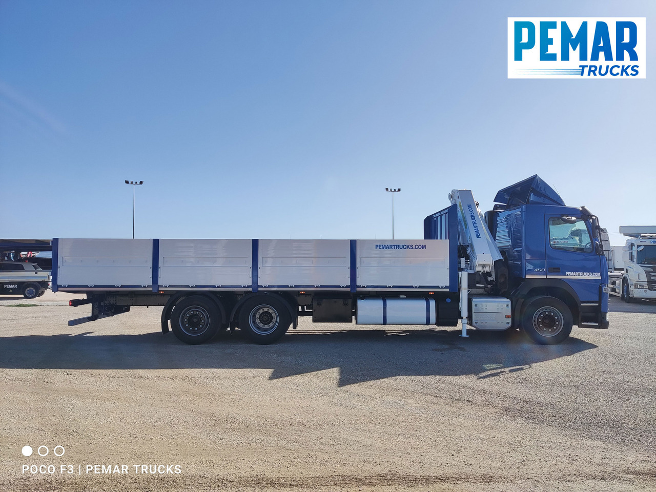VOLVO FM 450 6X2 GRUA CAJA FIJA EURO 6 - Бортова вантажівка/ Платформа, Вантажівка з маніпулятором: фото 5 VOLVO FM 450 6X2 GRUA CAJA FIJA EURO 6 - Бортова вантажівка/ Платформа, Вантажівка з маніпулятором: фото 5