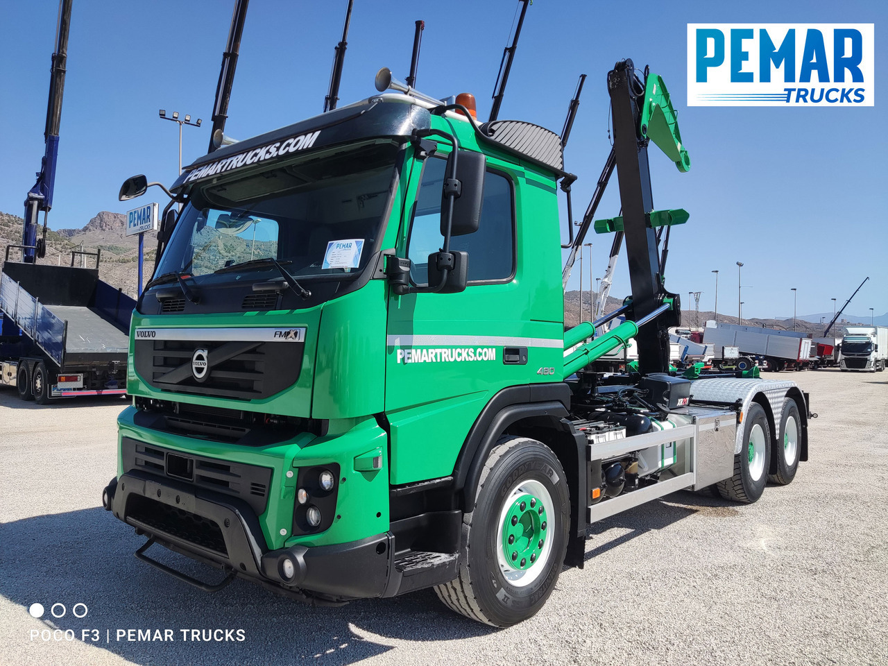 VOLVO FMX 460 6X4 MULTILIFT 21T EURO 5 - Гаковий мультиліфт вантажівка: фото 1 VOLVO FMX 460 6X4 MULTILIFT 21T EURO 5 - Гаковий мультиліфт вантажівка: фото 1