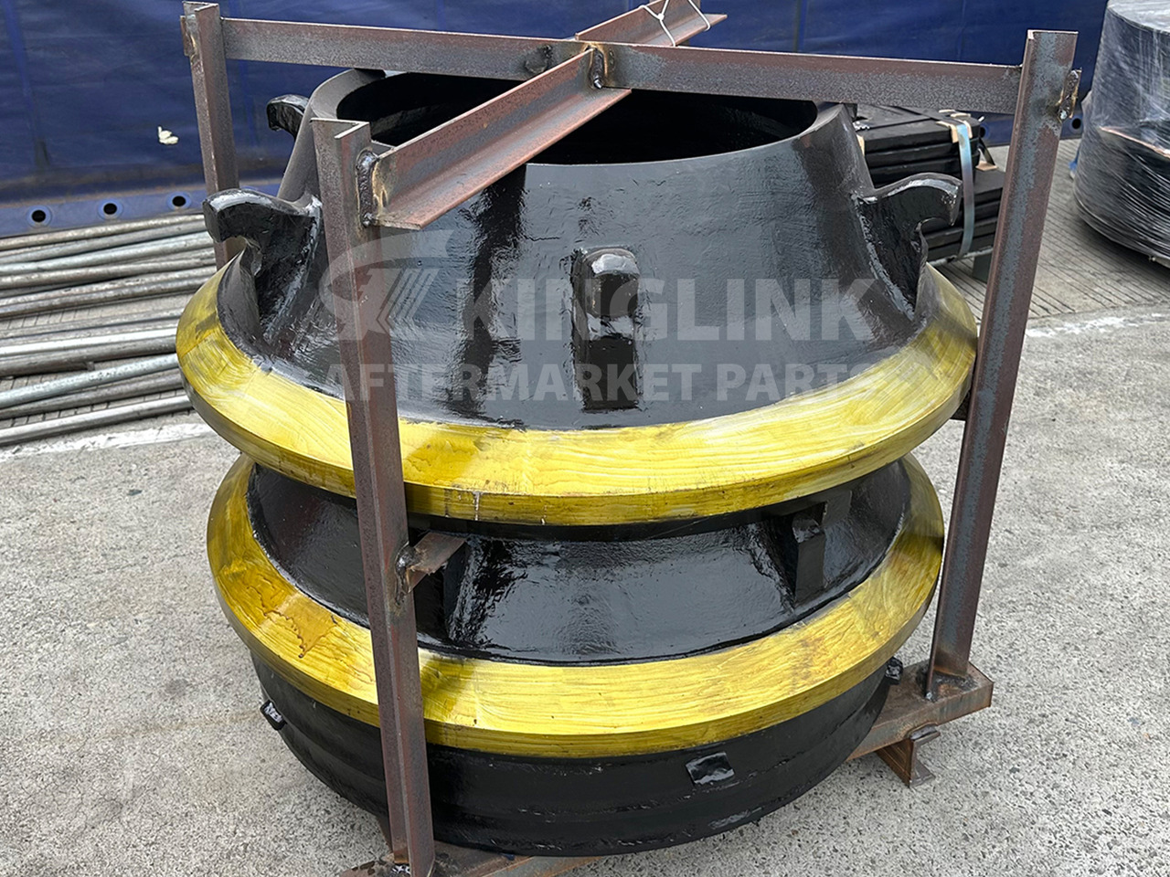 KINGLINK High Manganese Steel Mantle 17000200 and Bowl Liner 17000201 for Tc36 Cone Crusher - Запчастини в категорії Будівельна техніка: фото 5 KINGLINK High Manganese Steel Mantle 17000200 and Bowl Liner 17000201 for Tc36 Cone Crusher - Запчастини в категорії Будівельна техніка: фото 5