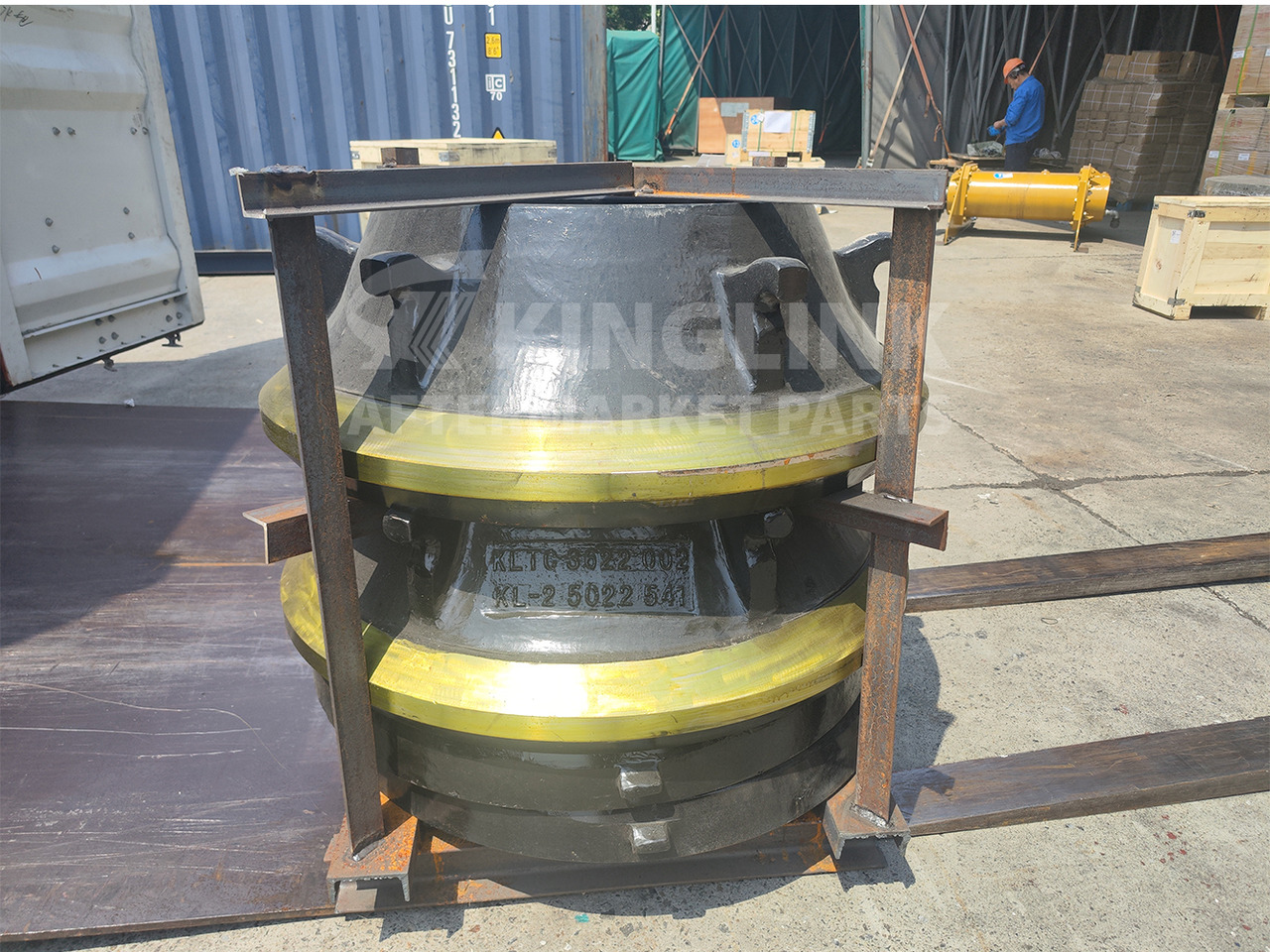 KINGLINK High Manganese Steel Mantle 17000200 and Bowl Liner 17000201 for Tc36 Cone Crusher - Запчастини в категорії Будівельна техніка: фото 2 KINGLINK High Manganese Steel Mantle 17000200 and Bowl Liner 17000201 for Tc36 Cone Crusher - Запчастини в категорії Будівельна техніка: фото 2