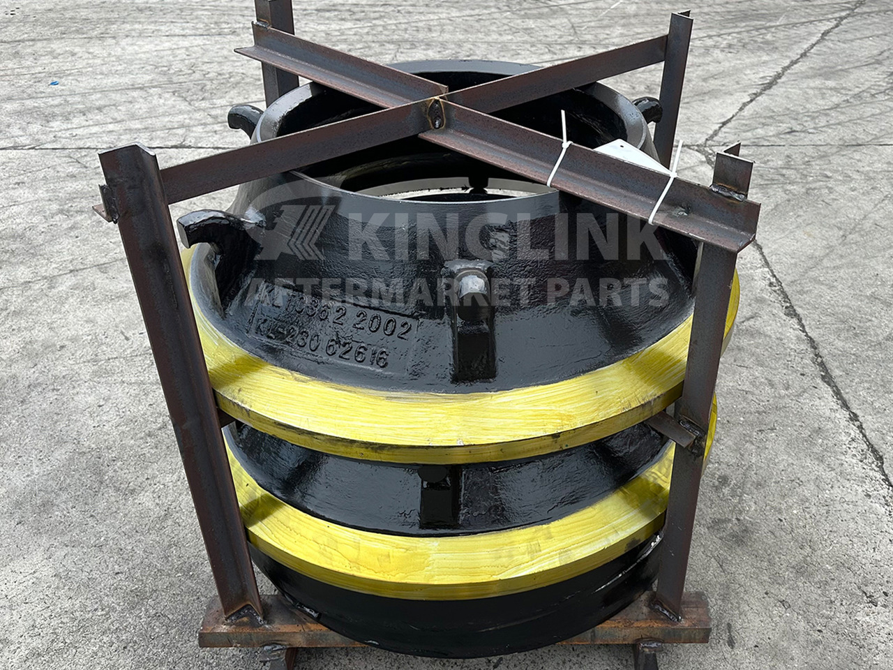 KINGLINK High Manganese Steel Mantle 17000200 and Bowl Liner 17000201 for Tc36 Cone Crusher - Запчастини в категорії Будівельна техніка: фото 1 KINGLINK High Manganese Steel Mantle 17000200 and Bowl Liner 17000201 for Tc36 Cone Crusher - Запчастини в категорії Будівельна техніка: фото 1