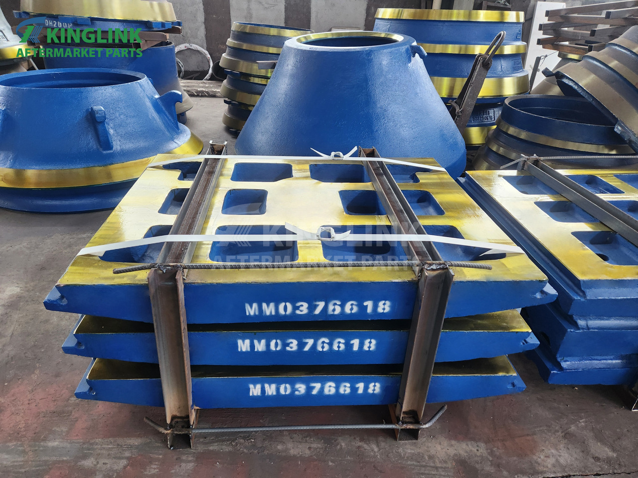 Kinglink Jaw Plates | Nordberg C96 | Metso Lokotrack LT95 jaw crusher - Запчастини в категорії Щокові дробарки: фото 4 Kinglink Jaw Plates | Nordberg C96 | Metso Lokotrack LT95 jaw crusher - Запчастини в категорії Щокові дробарки: фото 4