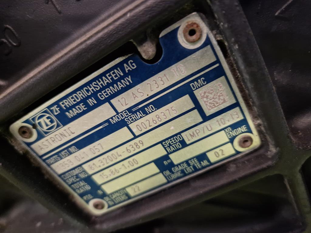 Коробка передач в категорії Вантажівки ZF ASTRONIC 12AS 2331 TD FOR MAN - WITH INTARDER 3 - 81.32004 - 6389: фото 7