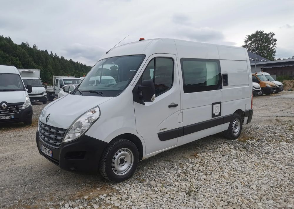 Renault Master Dystrybutor doka 7-osobowy Kamera Klima Dubel 2.3dCi-125KM Brygadówka - Суцільнометалевий фургон: фото 1 Renault Master Dystrybutor doka 7-osobowy Kamera Klima Dubel 2.3dCi-125KM Brygadówka - Суцільнометалевий фургон: фото 1