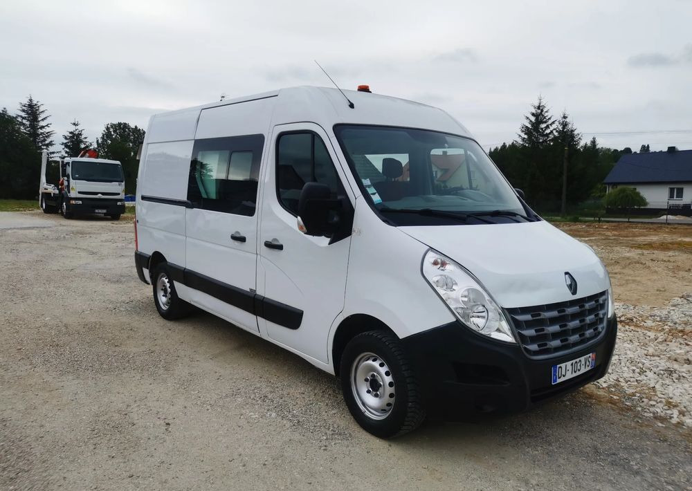 Renault Master Dystrybutor doka 7-osobowy Kamera Klima Dubel 2.3dCi-125KM Brygadówka - Суцільнометалевий фургон: фото 2 Renault Master Dystrybutor doka 7-osobowy Kamera Klima Dubel 2.3dCi-125KM Brygadówka - Суцільнометалевий фургон: фото 2