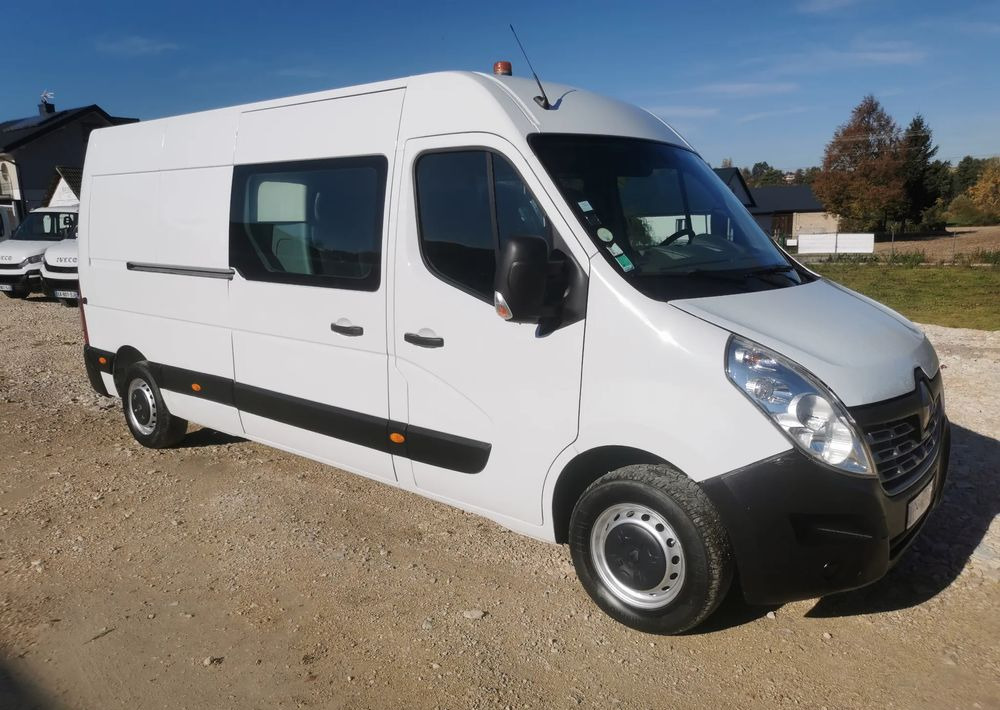 Renault Master L3H2 doka 7-osobowy Długi klima 2.3dCi-125KM Brygadówka - Суцільнометалевий фургон: фото 3 Renault Master L3H2 doka 7-osobowy Długi klima 2.3dCi-125KM Brygadówka - Суцільнометалевий фургон: фото 3