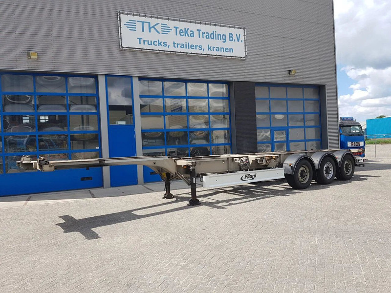 Fliegl SDS 380 MULTI BPW Disc Lift axle - Контейнеровоз/ Змінний кузов напівпричіп: фото 1 Fliegl SDS 380 MULTI BPW Disc Lift axle - Контейнеровоз/ Змінний кузов напівпричіп: фото 1