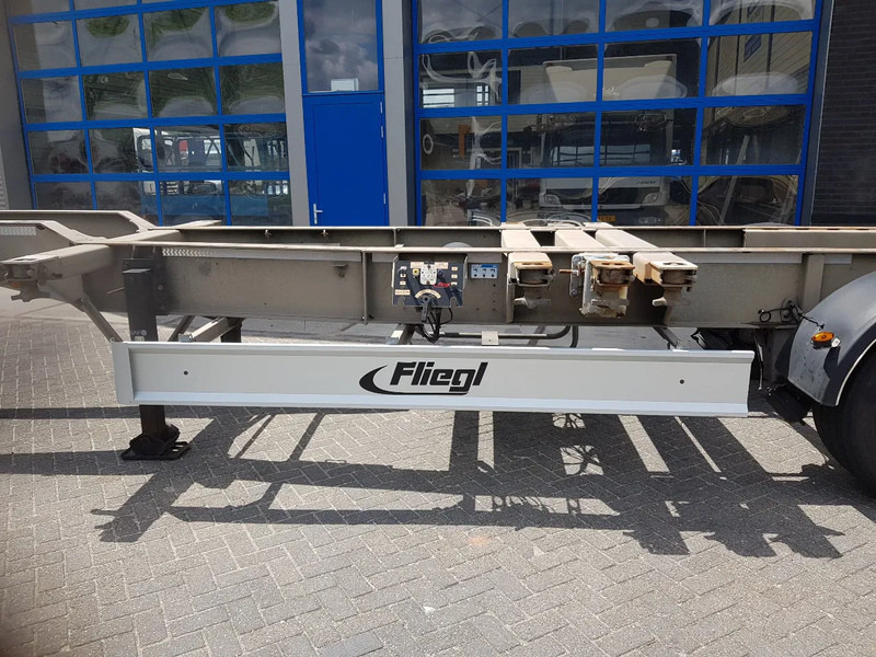 Контейнеровоз/ Змінний кузов напівпричіп Fliegl SDS 380 MULTI BPW Disc Lift axle: фото 11