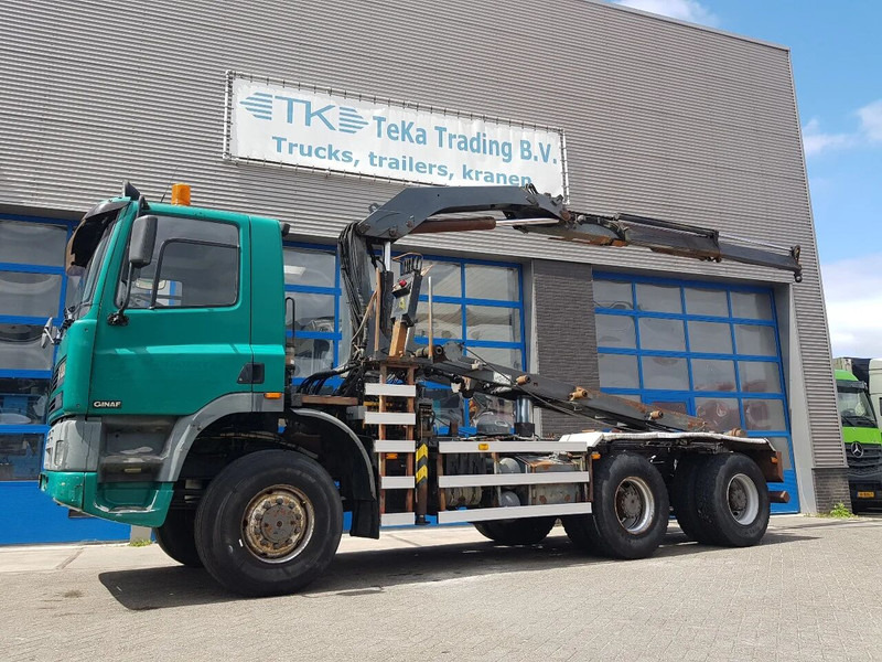 Ginaf M 3335 S 6x6 Palfinger PK 14080 + NCH - Тросовий мультиліфт, Вантажівка з маніпулятором: фото 1 Ginaf M 3335 S 6x6 Palfinger PK 14080 + NCH - Тросовий мультиліфт, Вантажівка з маніпулятором: фото 1