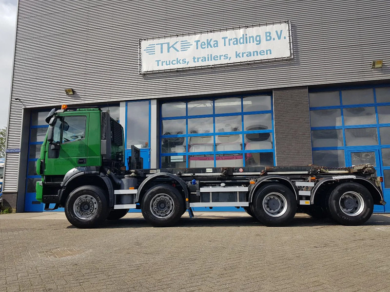 Iveco Stralis 450 8x4 Steel Nieuwe Apk/TÜV 430.000 km kettingsyst 30 ton - Контейнеровоз/ Змінний кузов вантажівка: фото 3 Iveco Stralis 450 8x4 Steel Nieuwe Apk/TÜV 430.000 km kettingsyst 30 ton - Контейнеровоз/ Змінний кузов вантажівка: фото 3