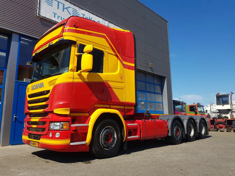 Scania R450 8x2 Topline ADR EX/II, EX/III, FL en AT SCR only - Контейнеровоз/ Змінний кузов вантажівка: фото 1 Scania R450 8x2 Topline ADR EX/II, EX/III, FL en AT SCR only - Контейнеровоз/ Змінний кузов вантажівка: фото 1