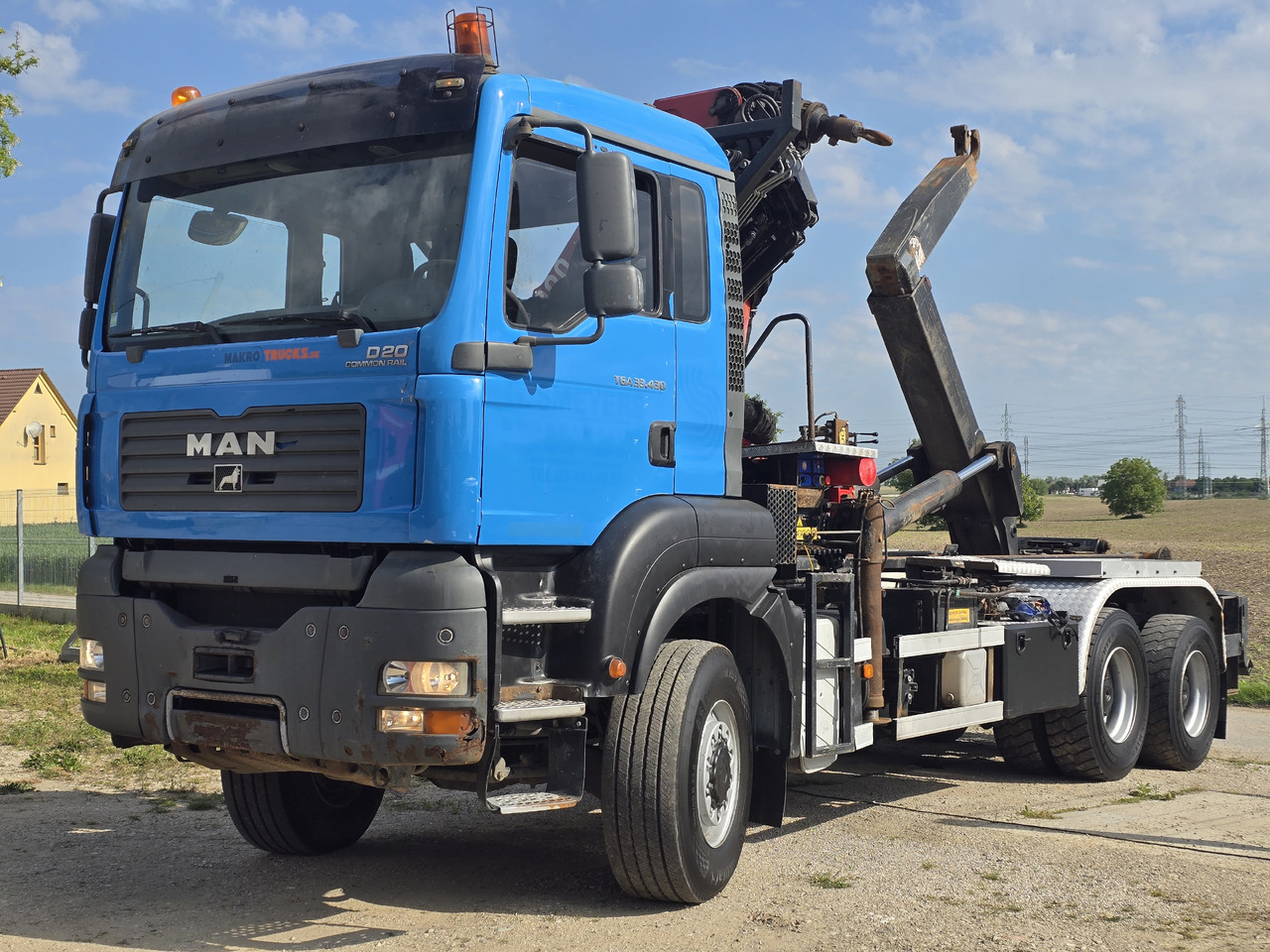 MAN TGA 33.430 6X6 / HMF 1823 K3+REM.CON./ HOOK SYSTEM - Гаковий мультиліфт вантажівка, Вантажівка з маніпулятором: фото 4 MAN TGA 33.430 6X6 / HMF 1823 K3+REM.CON./ HOOK SYSTEM - Гаковий мультиліфт вантажівка, Вантажівка з маніпулятором: фото 4