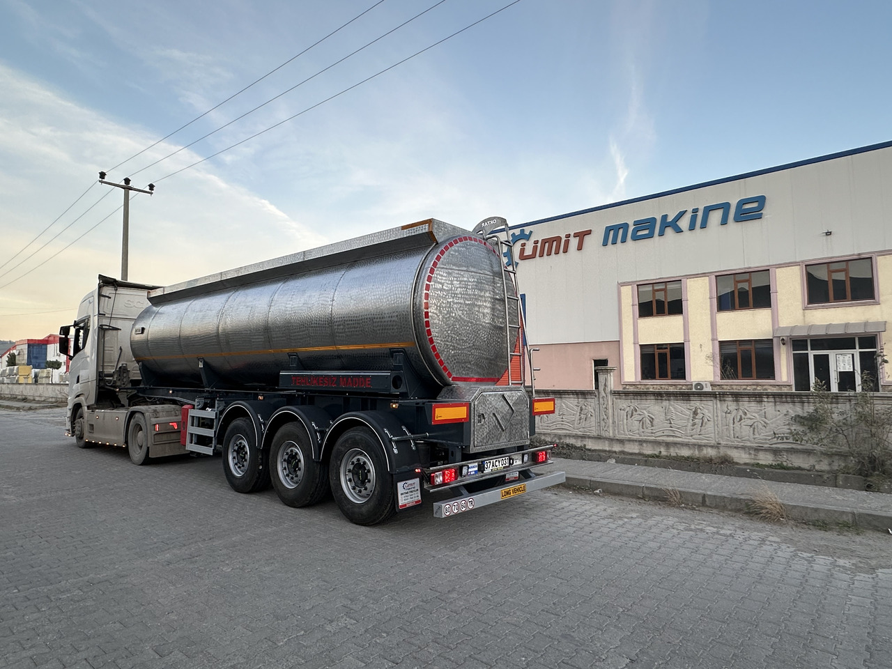 OKTAR TRAILER -TANKER TRAILER 2024 - Напівпричіп цистерна: фото 1 OKTAR TRAILER -TANKER TRAILER 2024 - Напівпричіп цистерна: фото 1