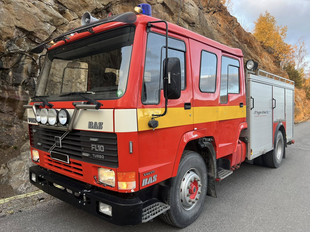 VOLVO FL10 4x2 - fire engine / fire truck / brandbil - Пожежна машина: фото 1 VOLVO FL10 4x2 - fire engine / fire truck / brandbil - Пожежна машина: фото 1