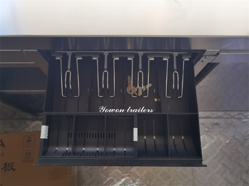 Новий Торговий причіп Для транспортування харчових продукті YOWON mobile fast food vending trailer factory price catering truck: фото 11