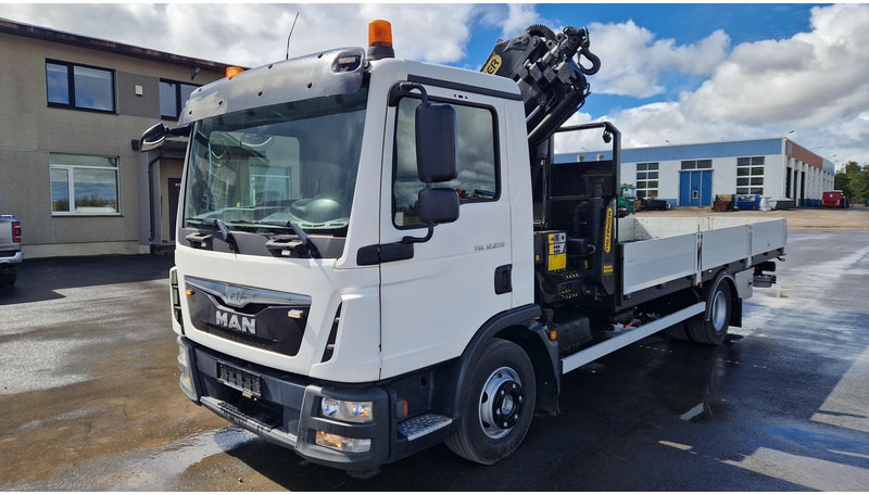 MAN TGL 12.220 4X2 Palfinger PK12502 - Бортова вантажівка/ Платформа, Вантажівка з маніпулятором: фото 5 MAN TGL 12.220 4X2 Palfinger PK12502 - Бортова вантажівка/ Платформа, Вантажівка з маніпулятором: фото 5