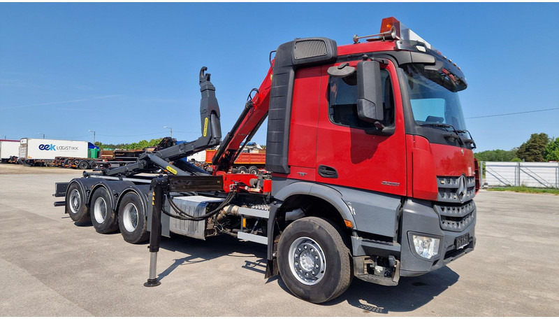 Mercedes-Benz Arocs 3251 8X4*4 Epsilon S260Z96 - Гаковий мультиліфт вантажівка, Вантажівка з маніпулятором: фото 2 Mercedes-Benz Arocs 3251 8X4*4 Epsilon S260Z96 - Гаковий мультиліфт вантажівка, Вантажівка з маніпулятором: фото 2