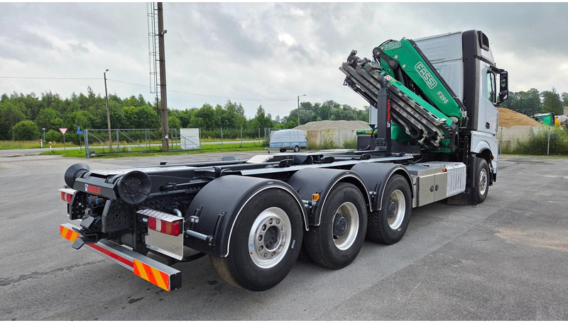 Mercedes-Benz Arocs 3253 8X4*4 Fassi F295 - Гаковий мультиліфт вантажівка, Вантажівка з маніпулятором: фото 5 Mercedes-Benz Arocs 3253 8X4*4 Fassi F295 - Гаковий мультиліфт вантажівка, Вантажівка з маніпулятором: фото 5