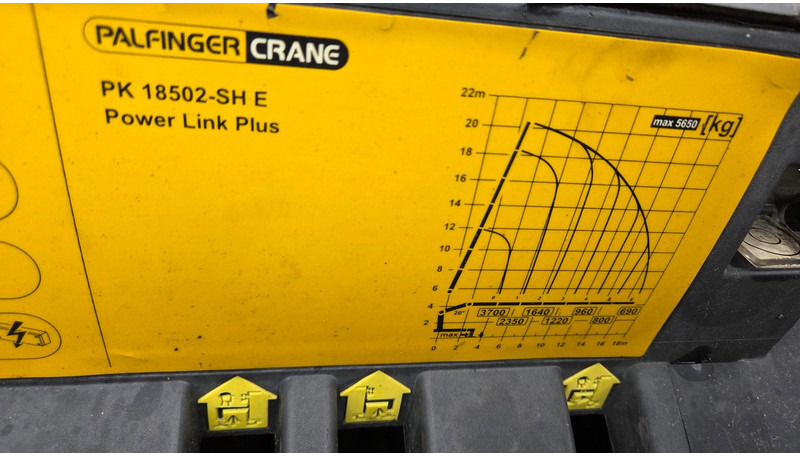 Palfinger PK18502 - Кран-маніпулятор в категорії Вантажівки: фото 5 Palfinger PK18502 - Кран-маніпулятор в категорії Вантажівки: фото 5