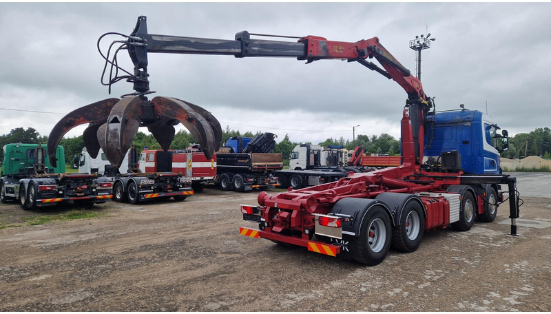 Scania R500 8X4 Epsilon E250Z95 - Гаковий мультиліфт вантажівка, Вантажівка з маніпулятором: фото 2 Scania R500 8X4 Epsilon E250Z95 - Гаковий мультиліфт вантажівка, Вантажівка з маніпулятором: фото 2