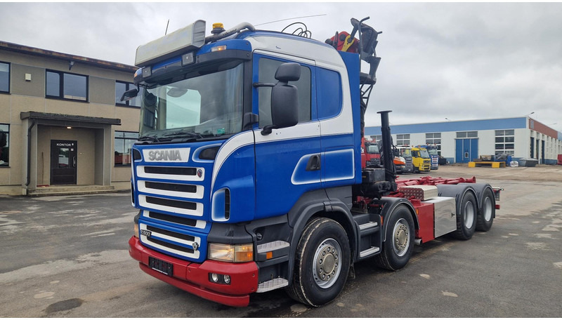 Scania R500 8X4 Epsilon E250Z95 - Гаковий мультиліфт вантажівка, Вантажівка з маніпулятором: фото 3 Scania R500 8X4 Epsilon E250Z95 - Гаковий мультиліфт вантажівка, Вантажівка з маніпулятором: фото 3