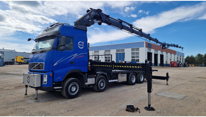 Volvo FH480 8X4 HIAB 800E-6 HiPro + JIB170X5 - Бортова вантажівка/ Платформа, Вантажівка з маніпулятором: фото 1 Volvo FH480 8X4 HIAB 800E-6 HiPro + JIB170X5 - Бортова вантажівка/ Платформа, Вантажівка з маніпулятором: фото 1