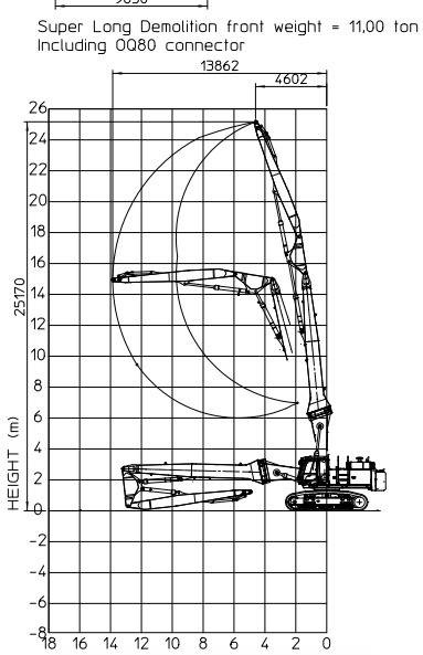 Hitachi ZX 470 LCD - 3 (25m high reach demolition) - Екскаватор для знесення: фото 2 Hitachi ZX 470 LCD - 3 (25m high reach demolition) - Екскаватор для знесення: фото 2